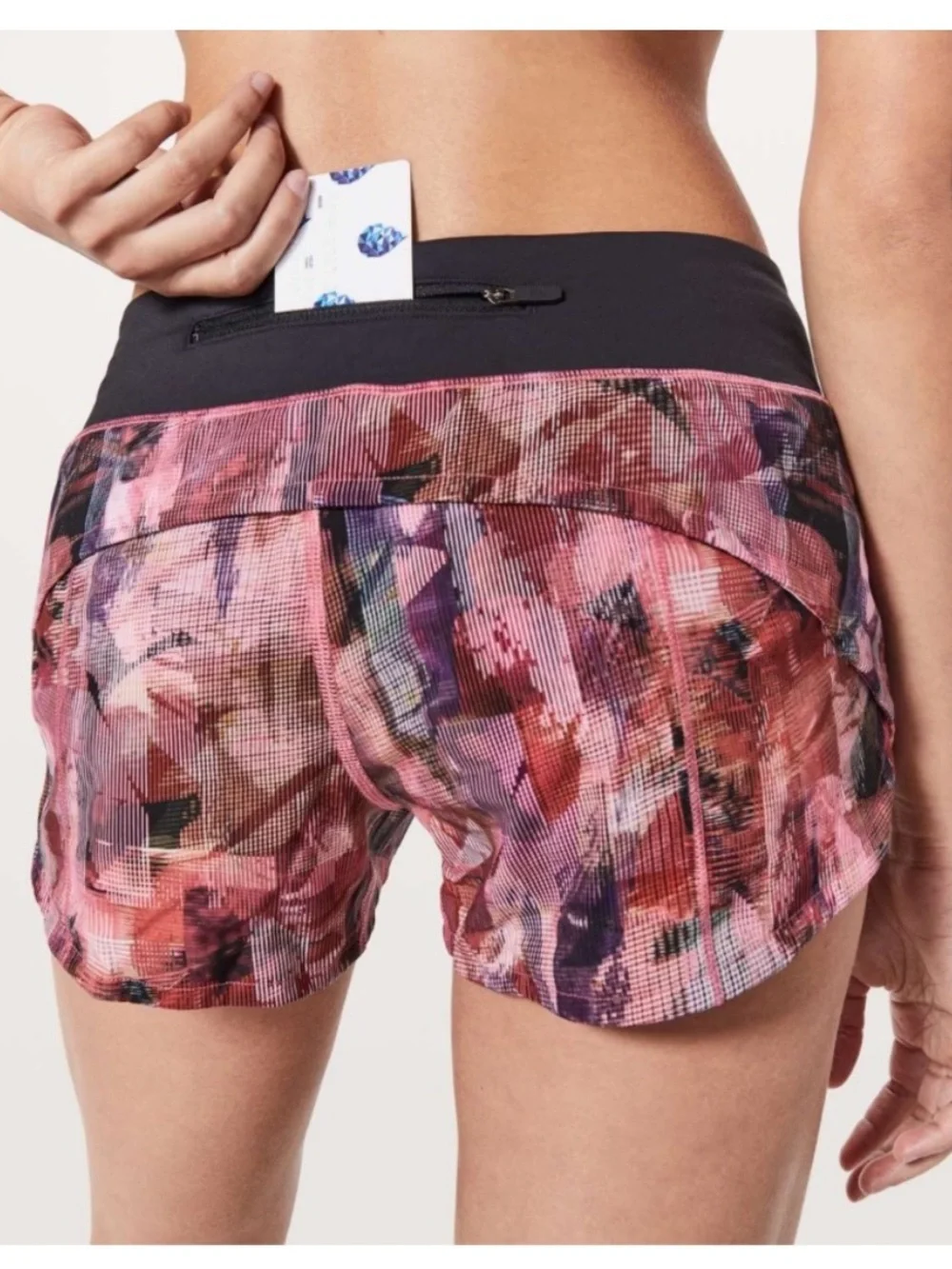 Lululemon Women's Speed Up Low Rise Running Shorts Sun Dazed Pink